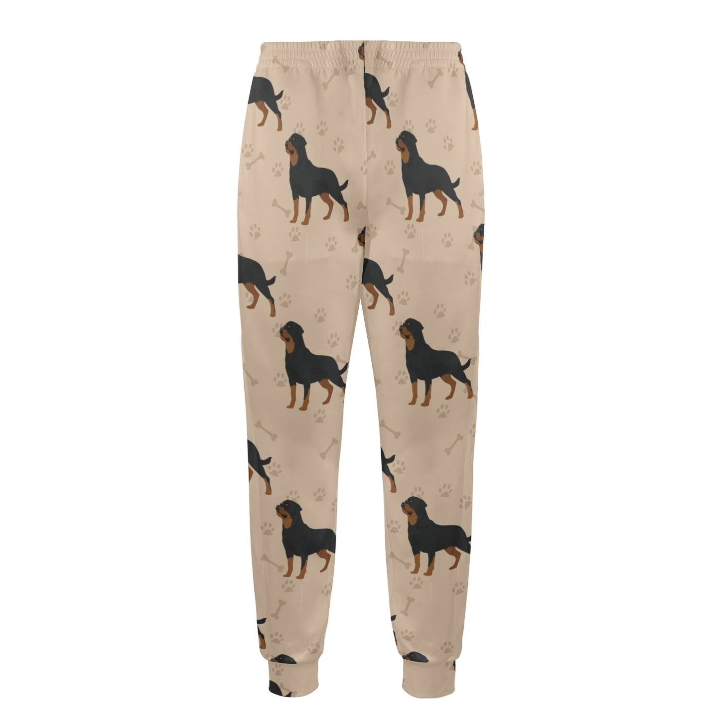 Rottweiler Pattern Print Design A01 Men's Casual Track Pants