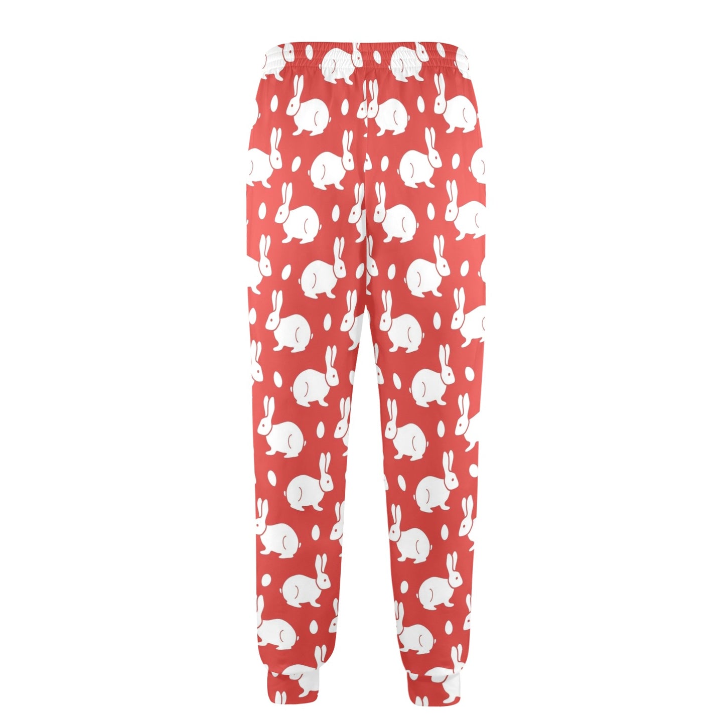 Rabbit Pattern Print Design RB017 Men's Casual Track Pants