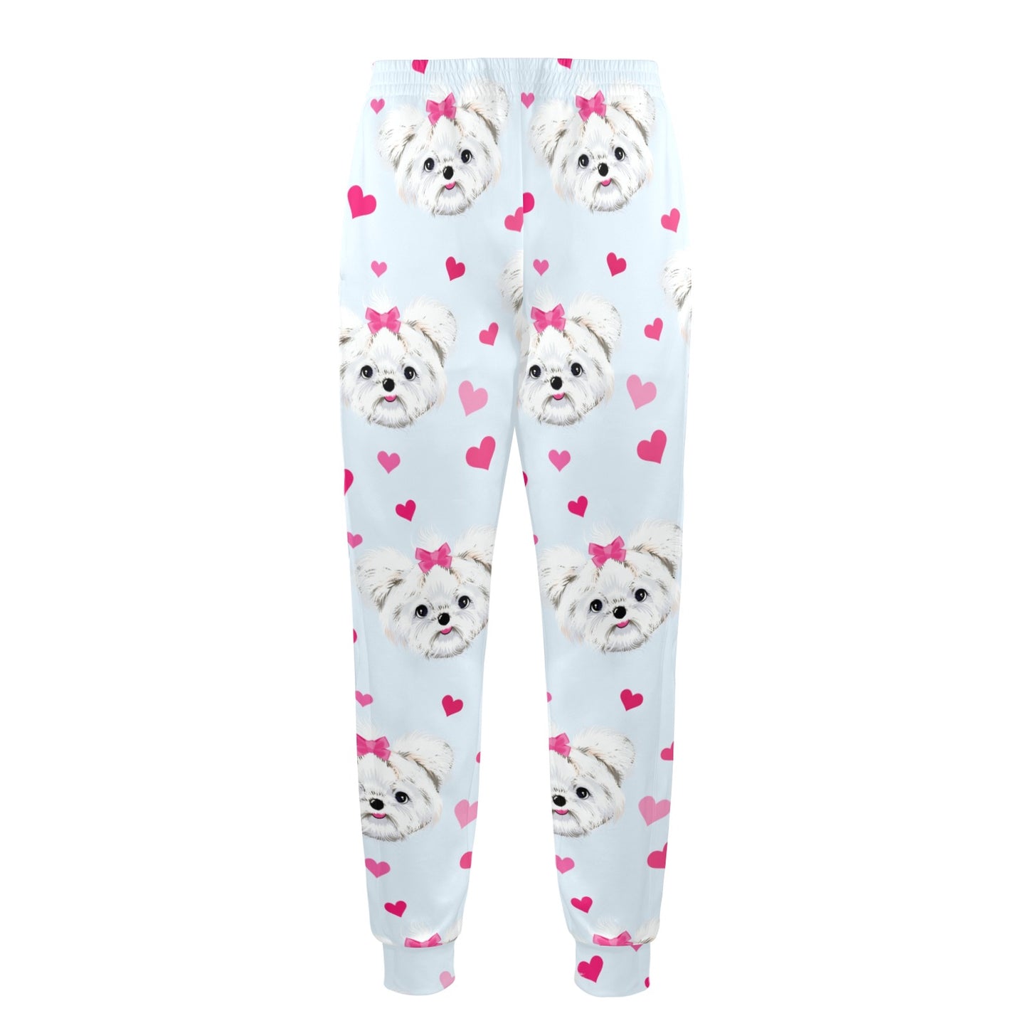 Maltese Pattern Print Design 03 Men's Casual Track Pants