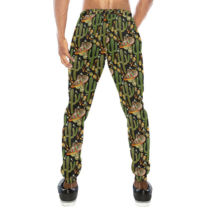Western Style Print Men's Sweatpants