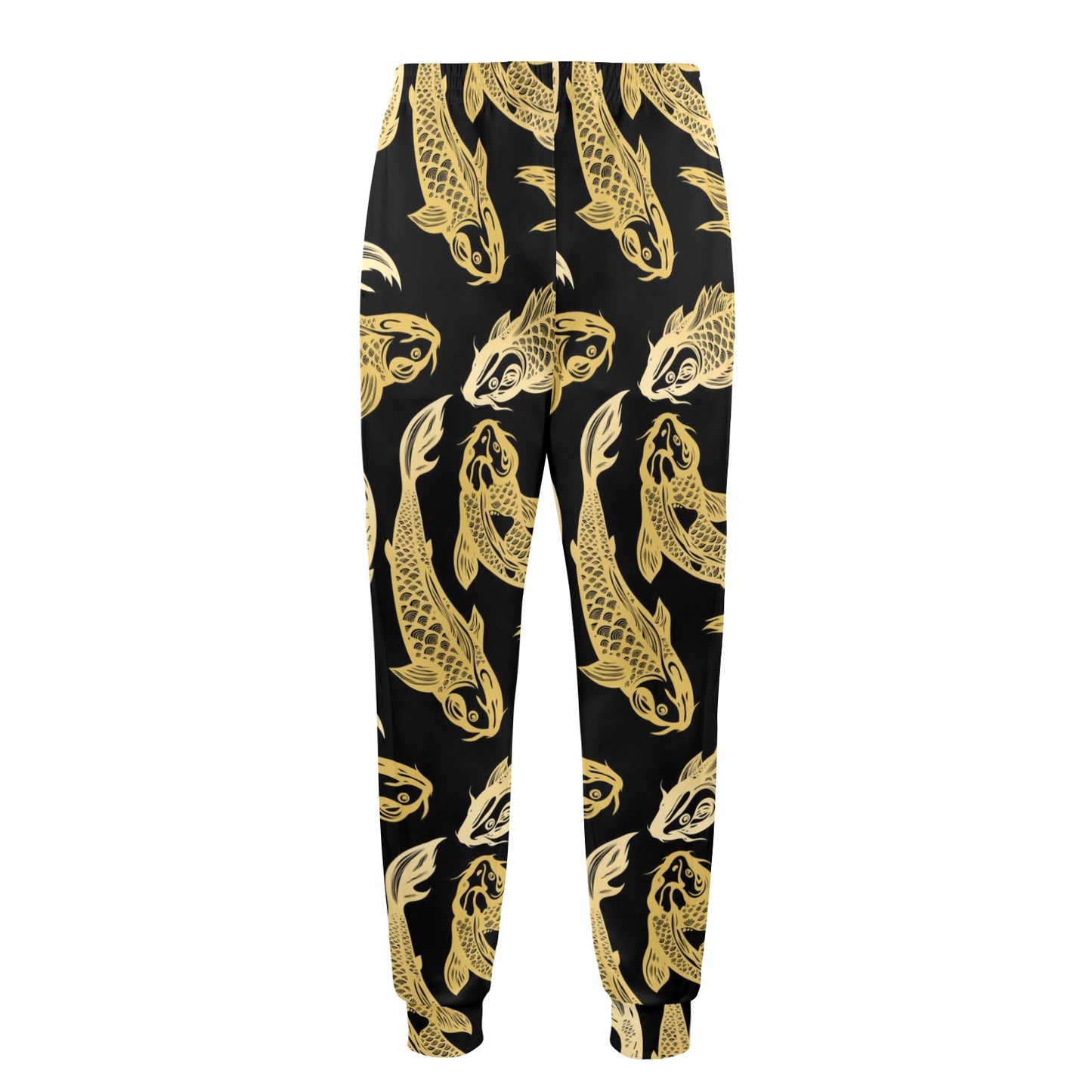 KOI Fish Pattern Print Design 03 Men's Casual Track Pants