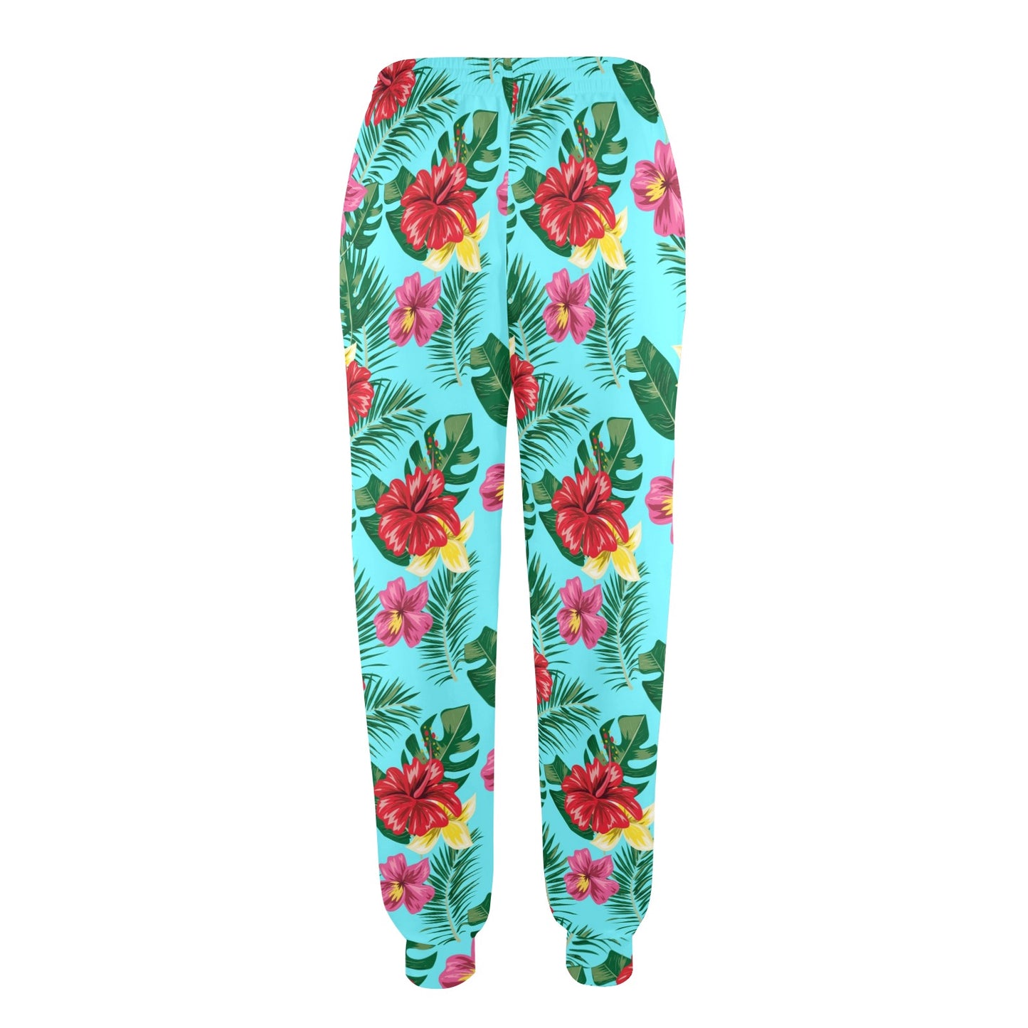 Hibiscus Hawaiian Flower Women's Casual Track Pants