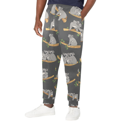 Koala Pattern Print Design 07 Men's Casual Track Pants