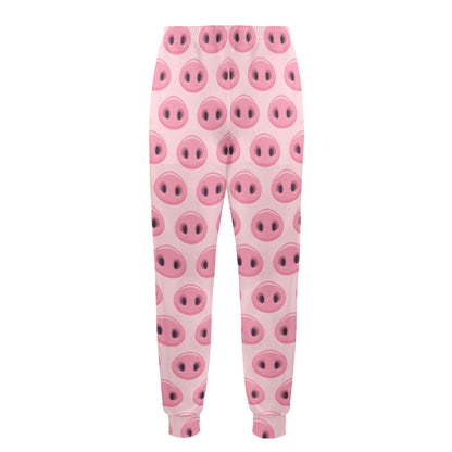 Pig Print Design LKS401 Men's Casual Track Pants