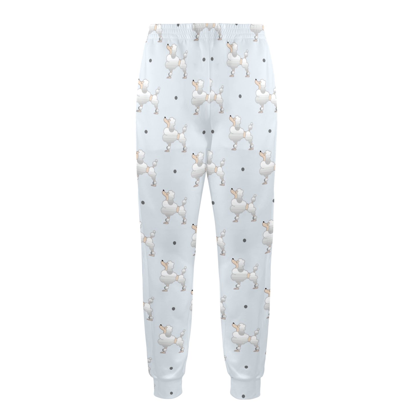 Poodle Pattern Print Design A05 Men's Casual Track Pants