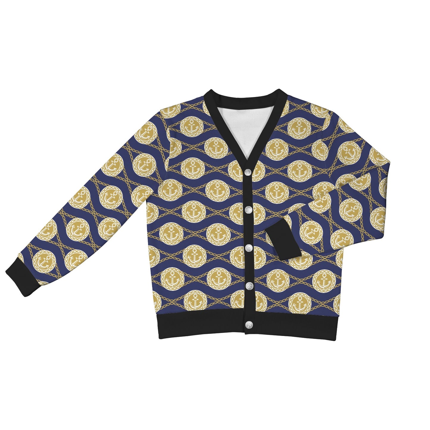Anchor Luxury Pattern Women's Cardigan