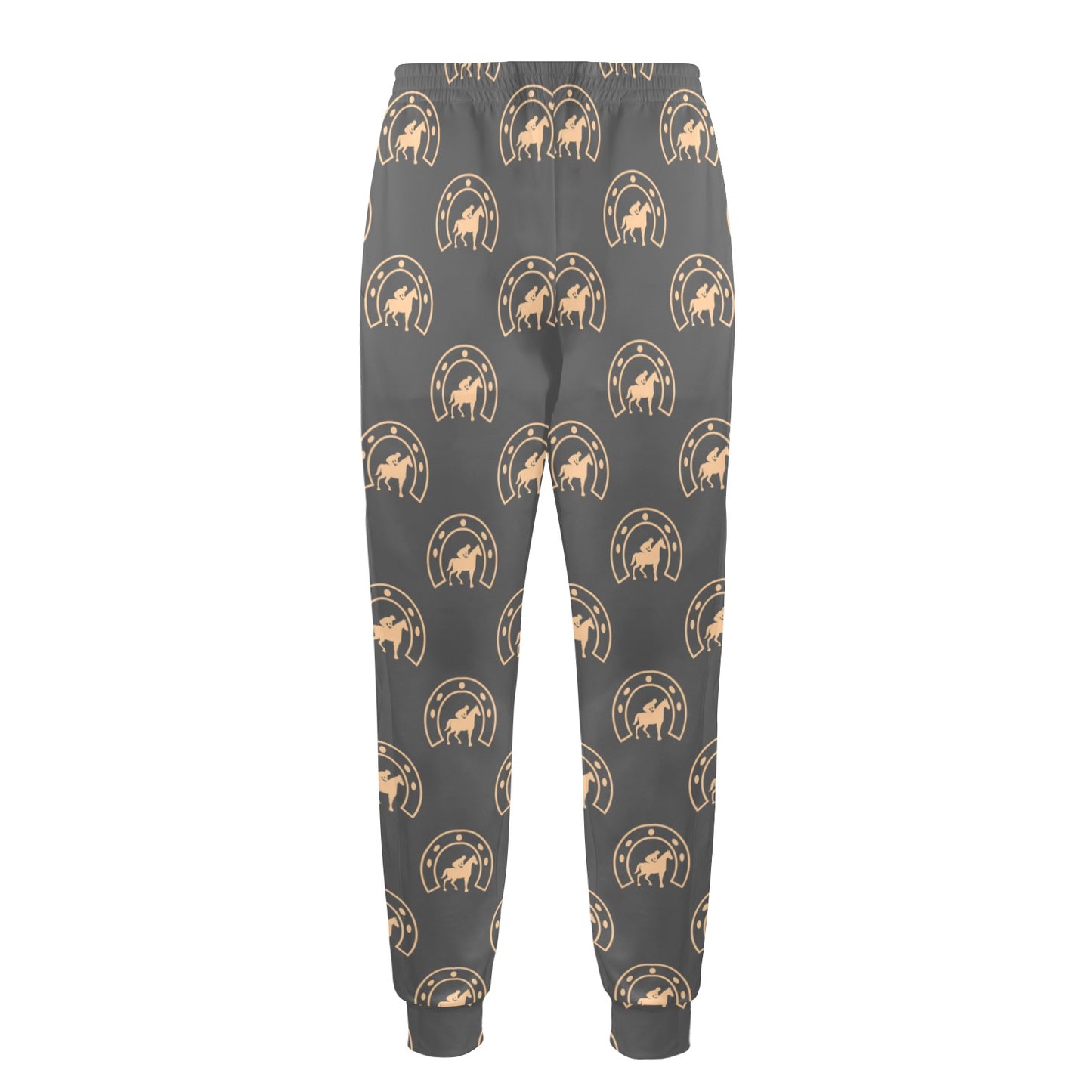 Horseshoe Print Design LKS306 Men's Casual Track Pants