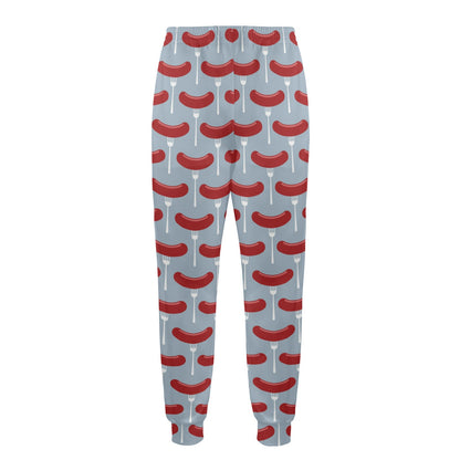 Sausage Print Design LKS301 Men's Casual Track Pants