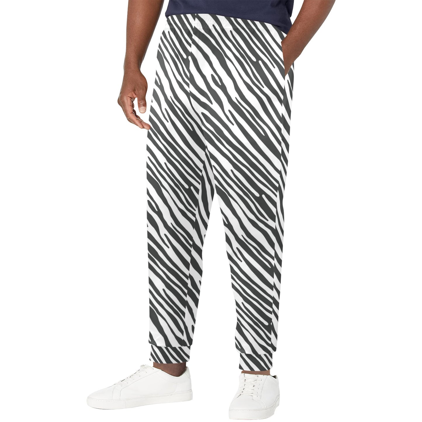 Zebra Classic Print Design LKS302 Men's Casual Track Pants