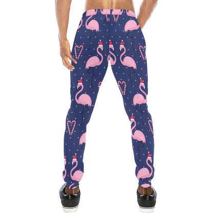Flamingo Christmas Men's Sweatpants