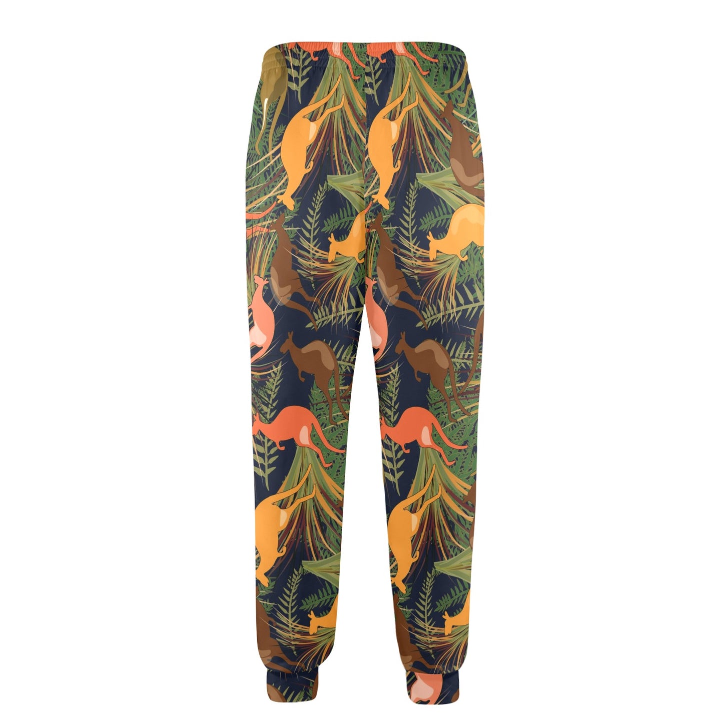 Kangaroos Pattern Print Design 07 Men's Casual Track Pants