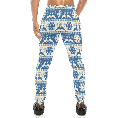 Reindeer Print Design LKS401 Men's Sweatpants
