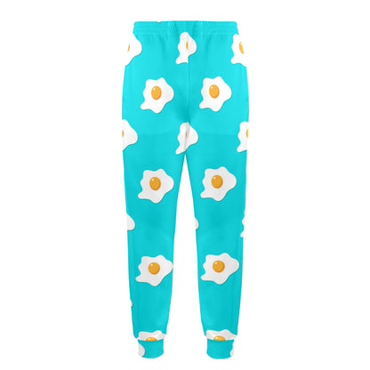 egg Design Print Pattern JJ0164 Men's Casual Track Pants