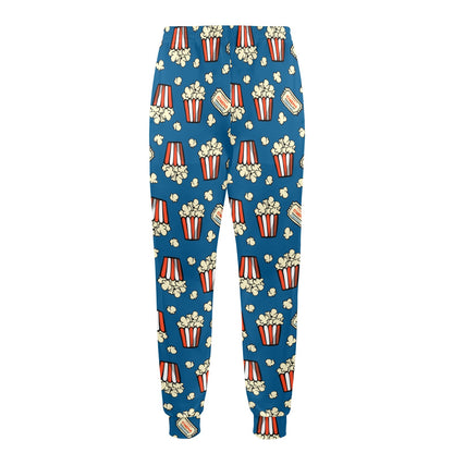 Popcorn Pattern Print Design A03 Men's Casual Track Pants