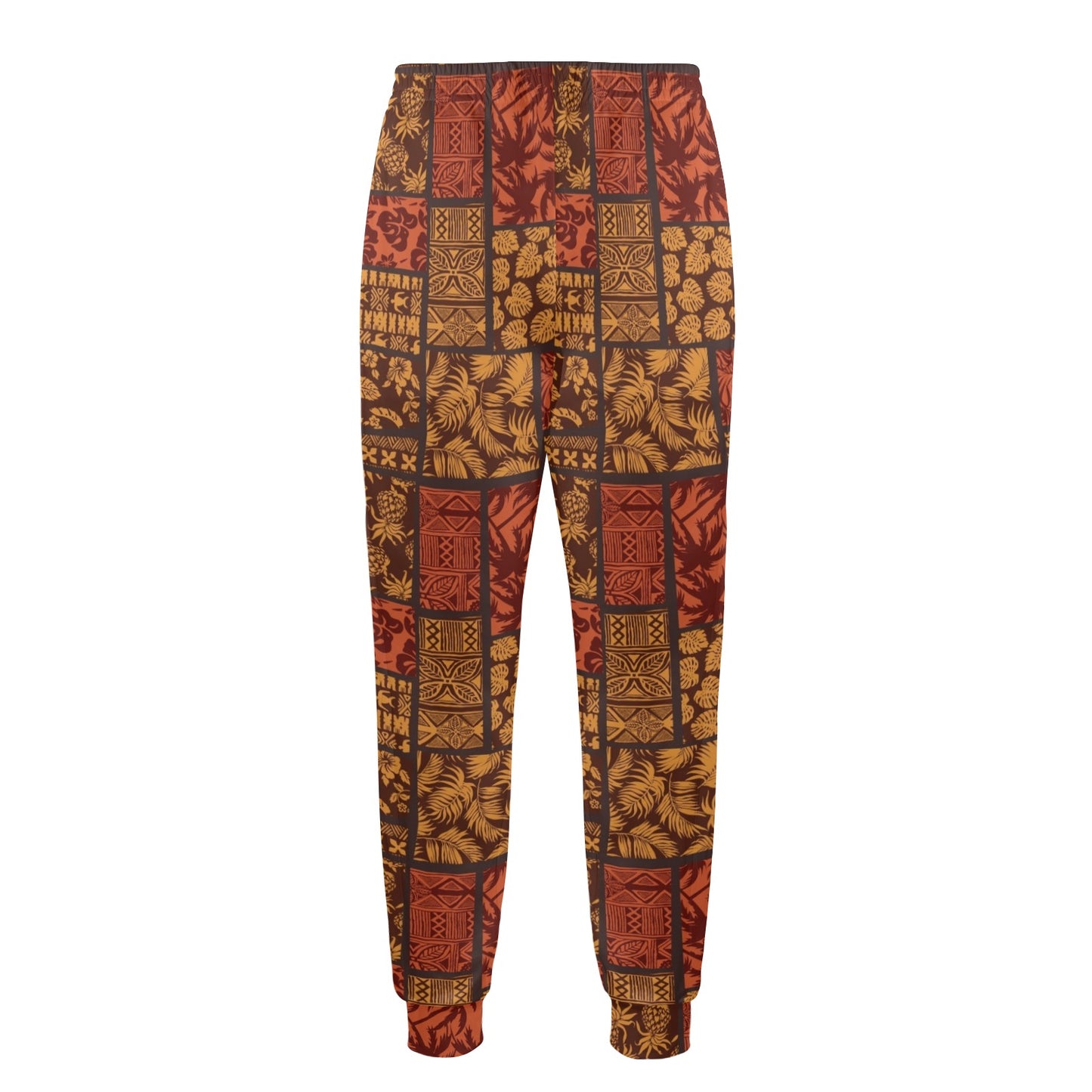 Hawaiian style Design Print Pattern JJ0331 Men's Casual Track Pants