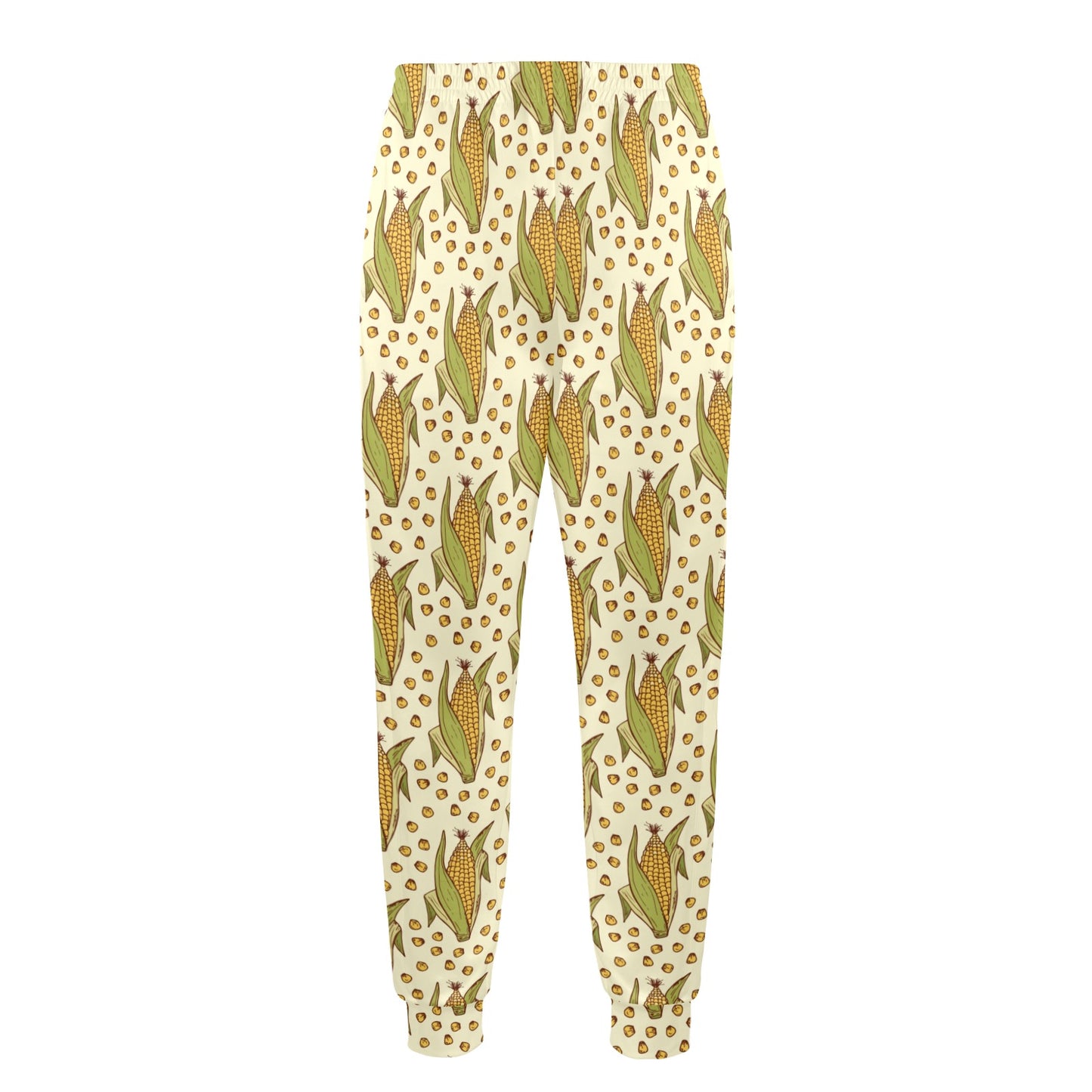Corn Pattern Print Design 01 Men's Casual Track Pants