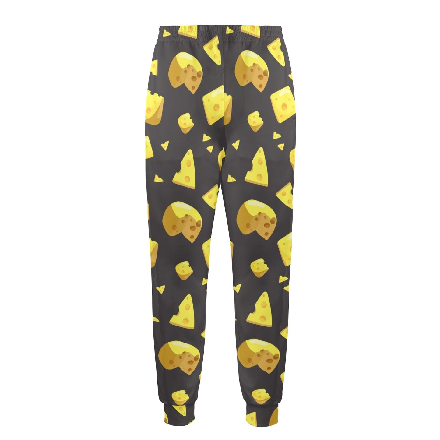 cheese Design Print Pattern JJ031 Men's Casual Track Pants