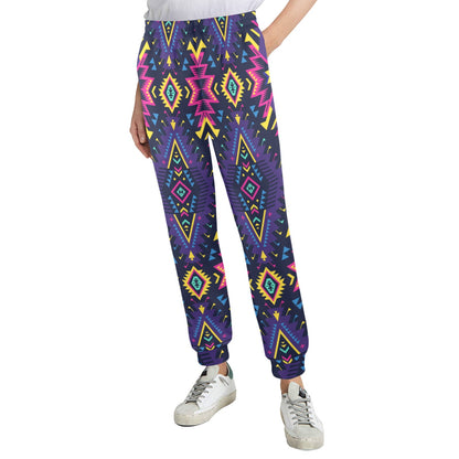 Aztec Pattern Print Design 07 Women's Casual Track Pants