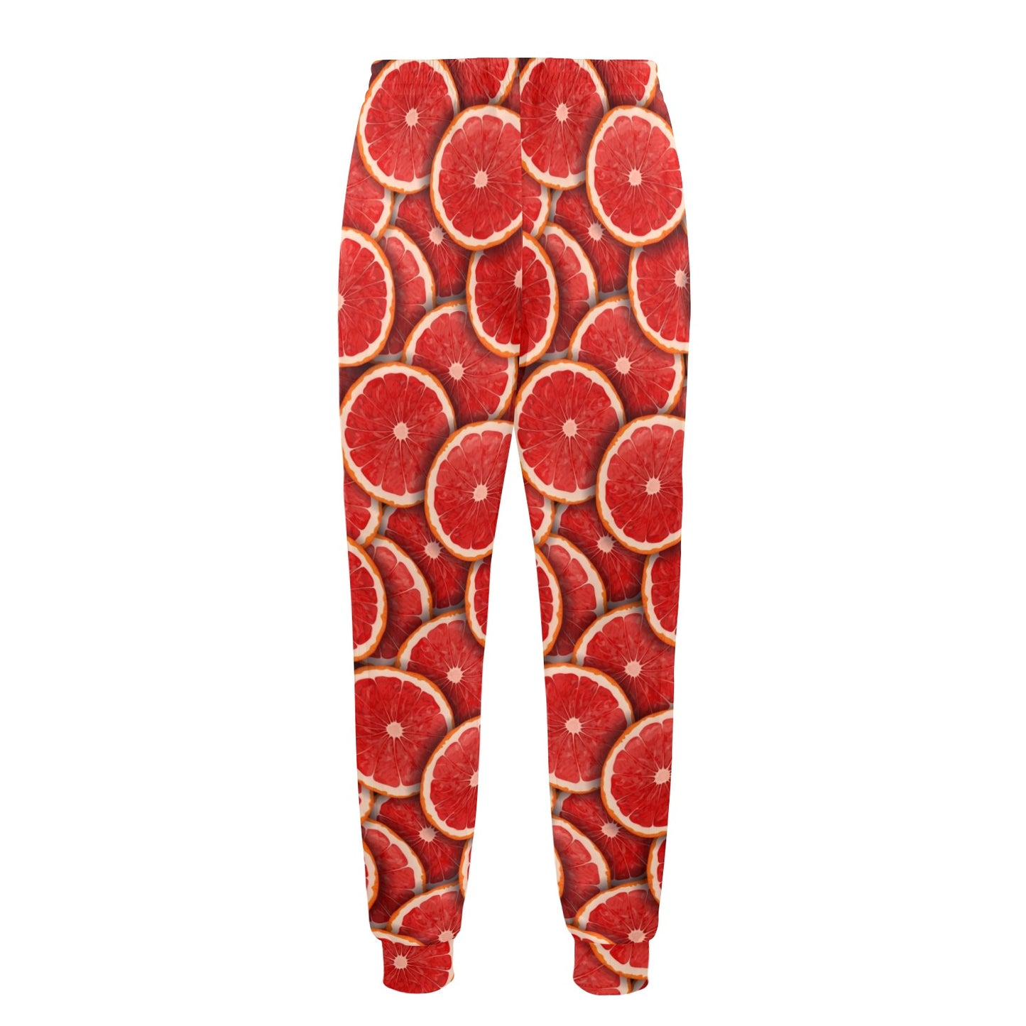 Grapefruit Pattern Print Design GF05 Men's Casual Track Pants