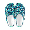 Beach Wave Design Print Unisex Clogs Shoes