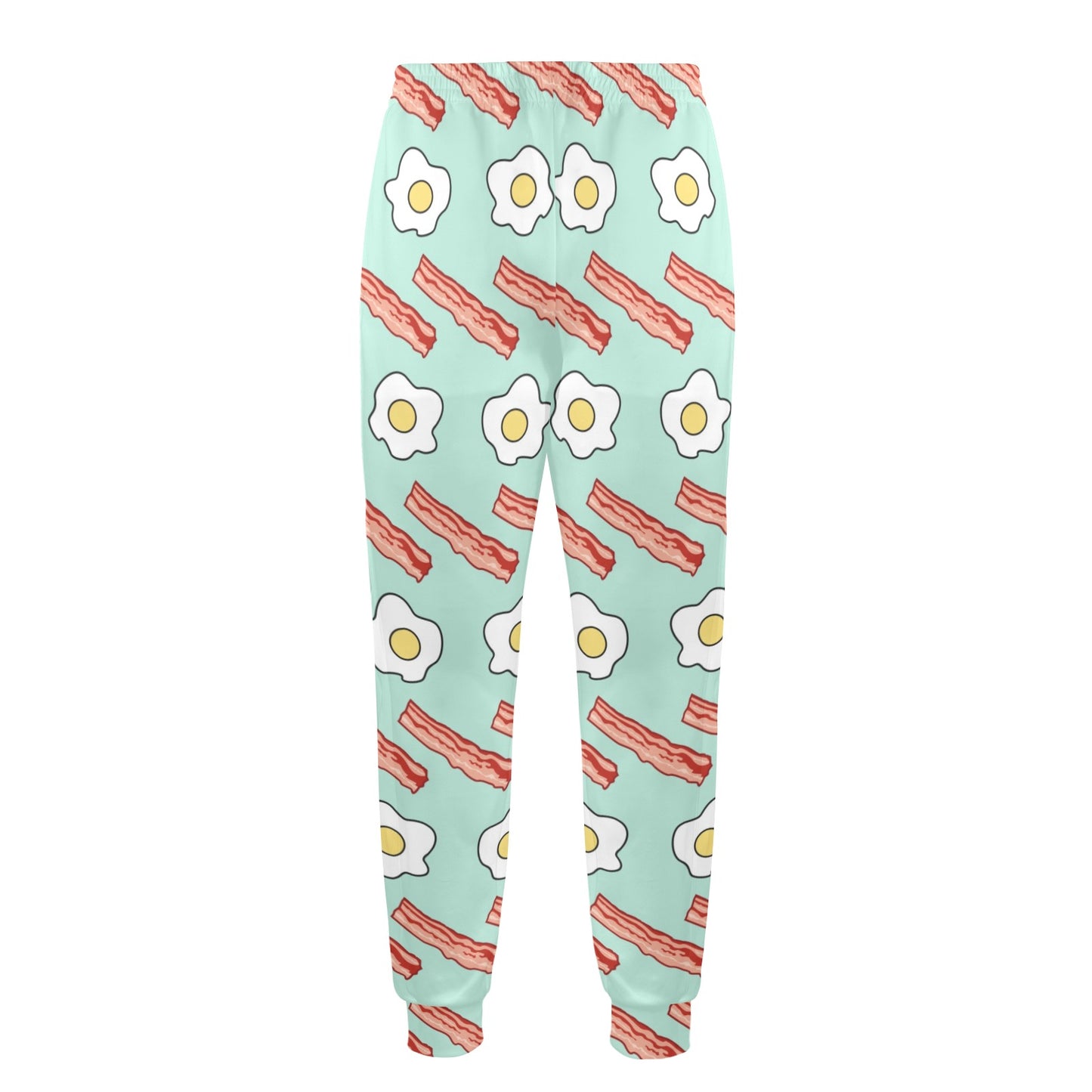 Bacon Sausage Pattern Print Design 01 Men's Casual Track Pants
