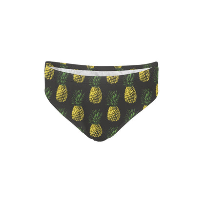 Gold Pineapple Men's Swimming Briefs