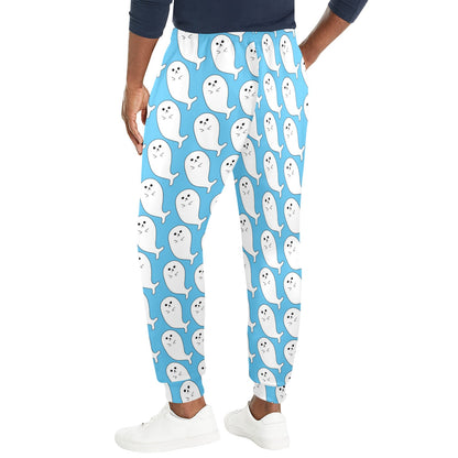 Sea Lion Print Design LKS402 Men's Casual Track Pants