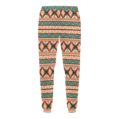 Navajo Western Style Print Pattern Men's Sweatpants