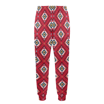 Aztec Pattern Print Design 10 Men's Casual Track Pants