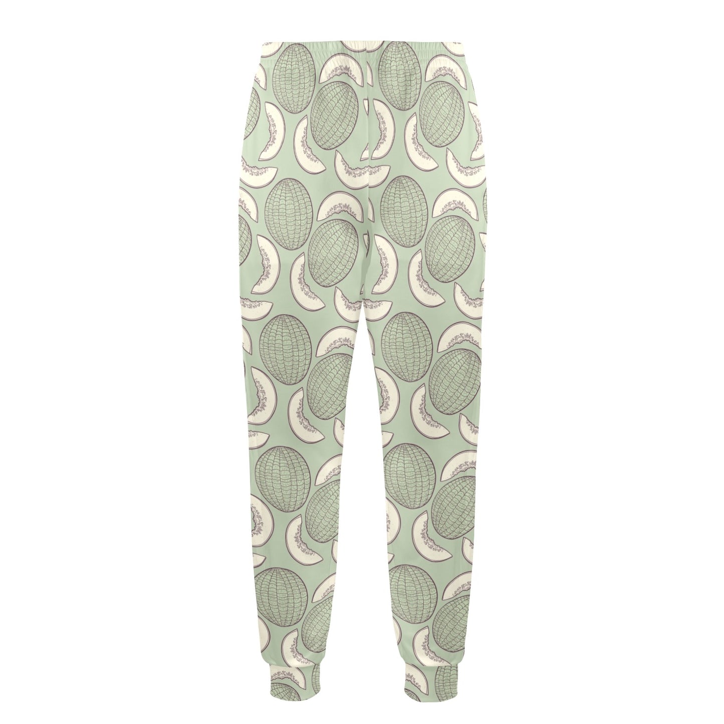 Cantaloupe Pattern Print Design 01 Men's Casual Track Pants