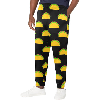 Taco Pattern Print Design TC06 Men's Casual Track Pants