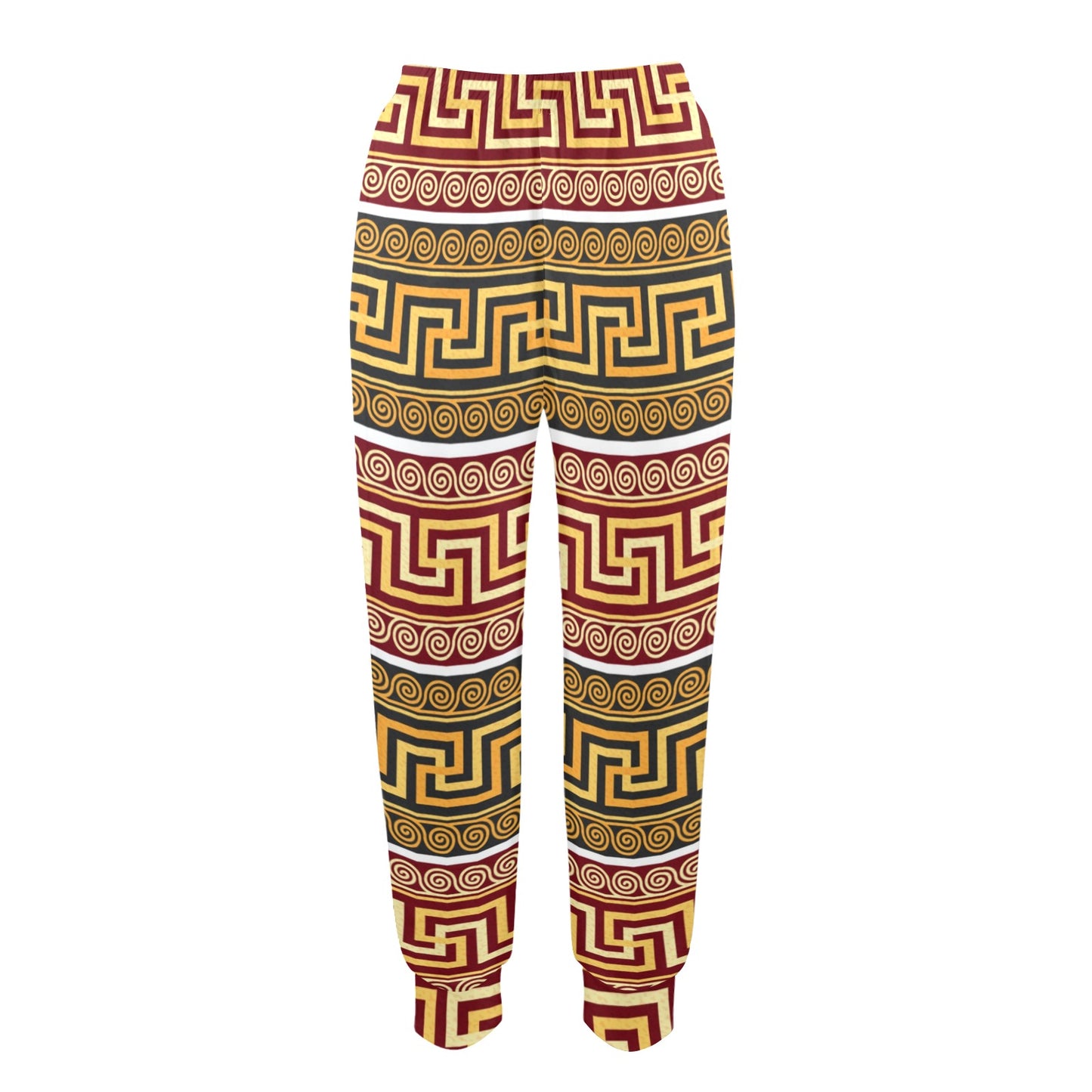 Ancient Greek Pattern Print Design LKS302 Women's Casual Track Pants