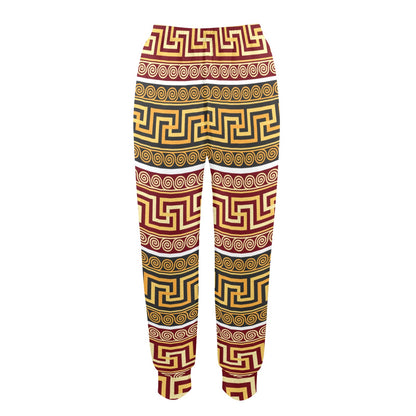 Ancient Greek Pattern Print Design LKS302 Women's Casual Track Pants