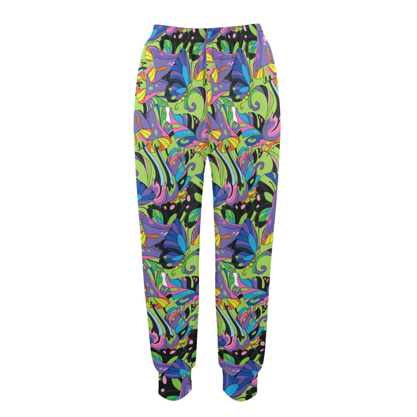 Psychedelic Trippy Mushroom Themed Women's Casual Track Pants