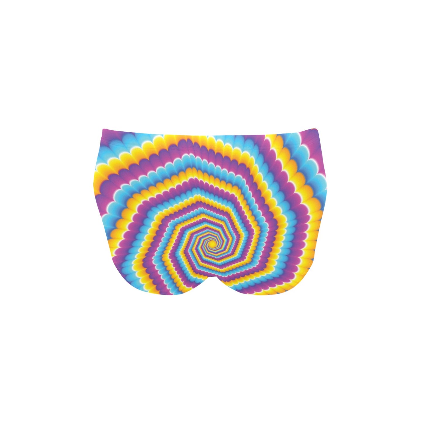 Optical illusion Pattern Print Design A04 Men's Swimming Briefs