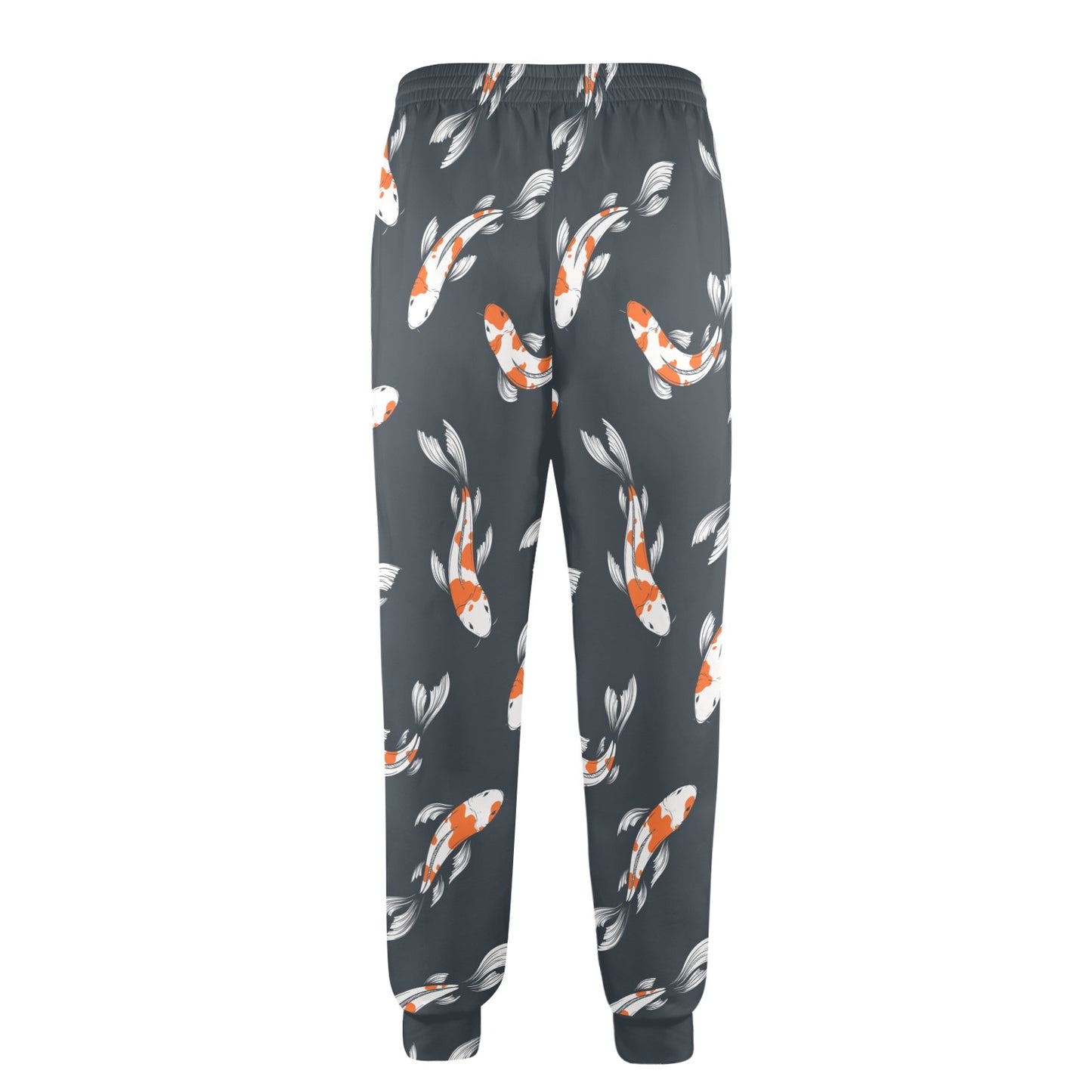 KOI Fish Pattern Print Design 04 Men's Casual Track Pants