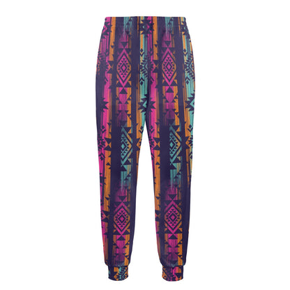 Line Tribal Aztec Men's Casual Track Pants