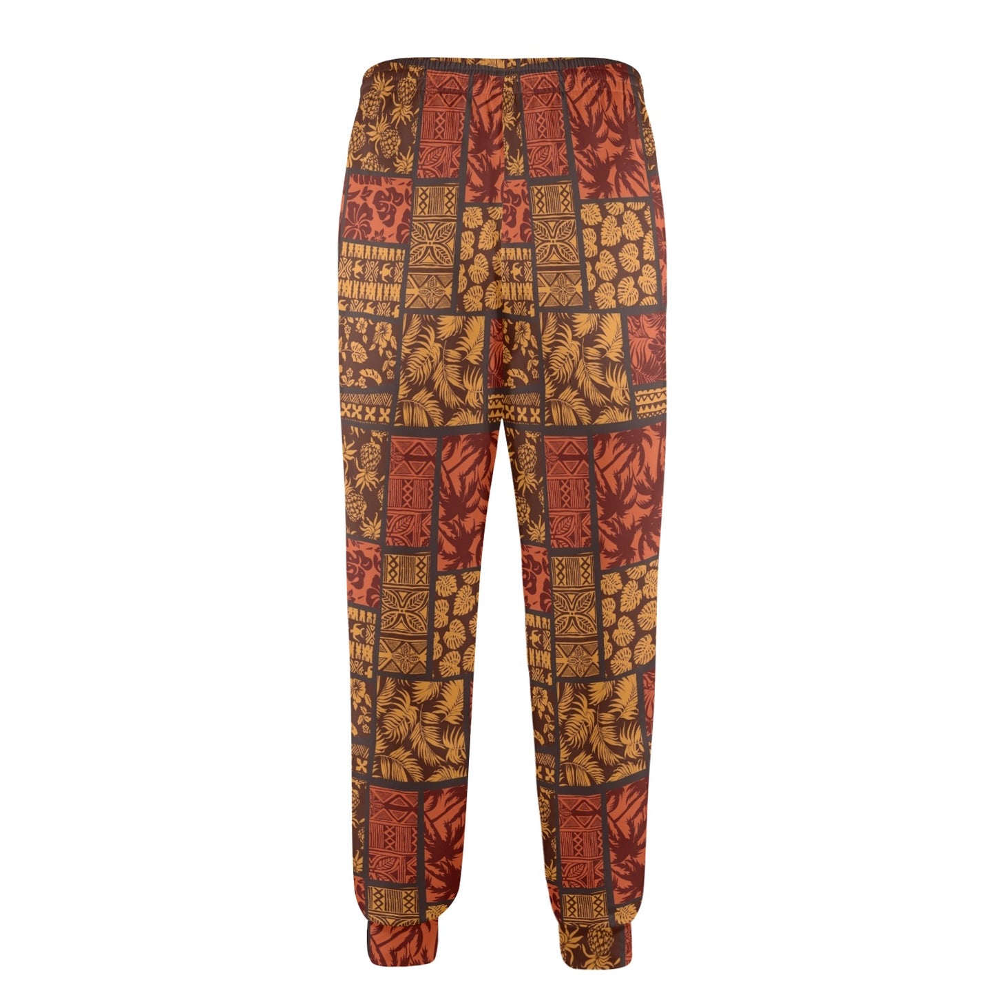 Hawaiian style Design Print Pattern JJ0331 Men's Casual Track Pants