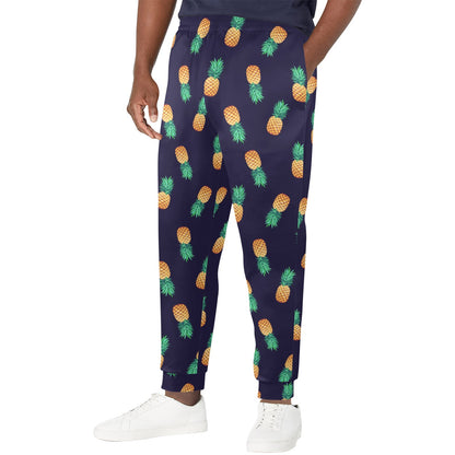 Pineapple Pattern Men's Casual Track Pants