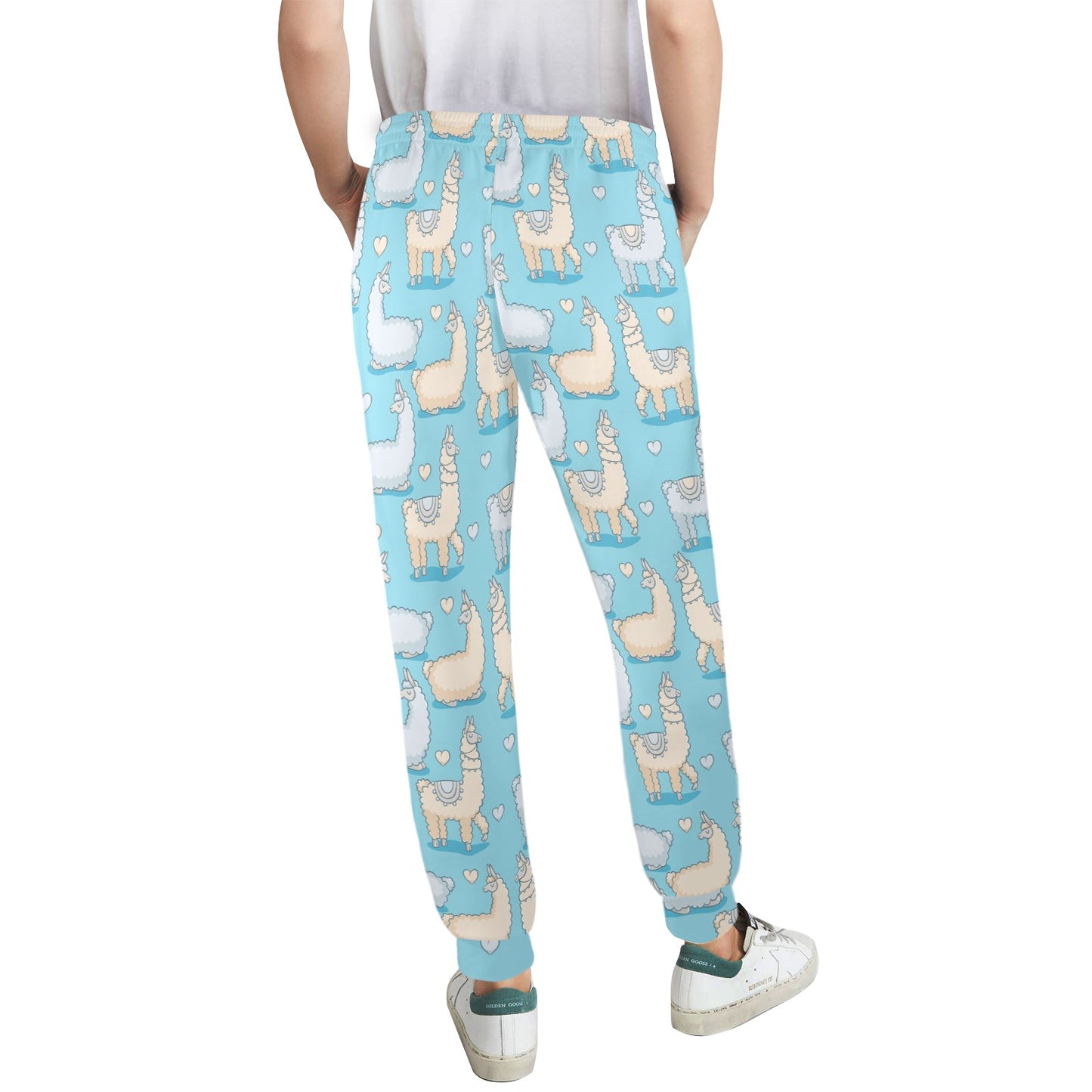 Alpaca Pattern Print Design 06 Women's Casual Track Pants