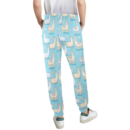 Alpaca Pattern Print Design 06 Women's Casual Track Pants