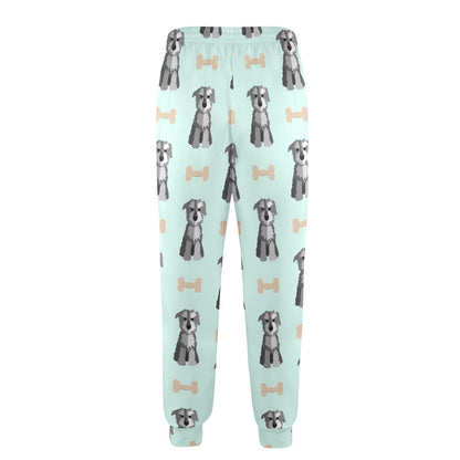 Schnauzers Pattern Print Design A03 Men's Casual Track Pants