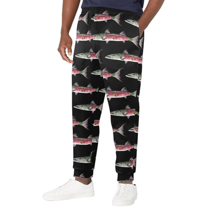 Barracuda Pattern Print Design 02 Men's Casual Track Pants