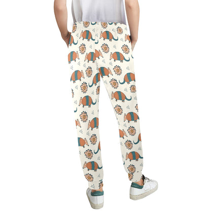 Armadillo Pattern Print Design 02 Women's Casual Track Pants
