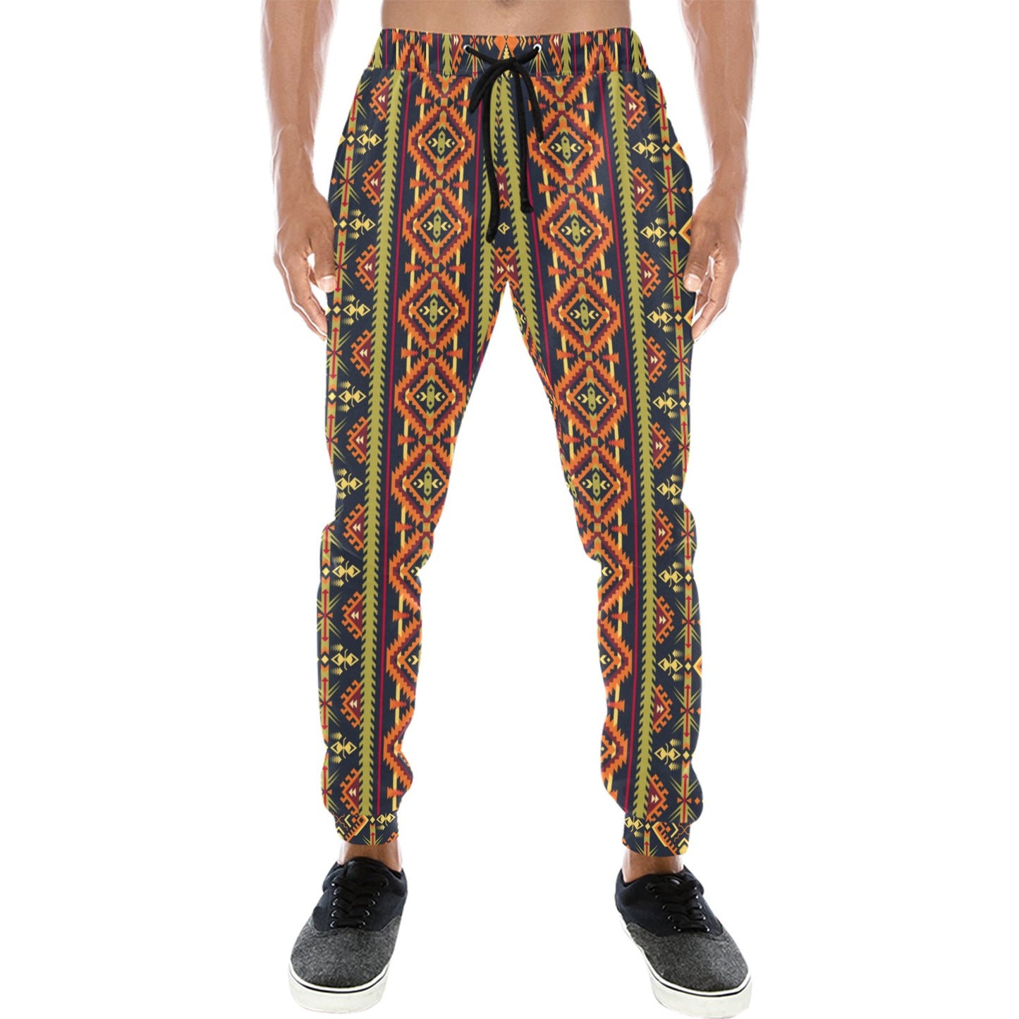 Kente Classic Design African Print Men's Sweatpants