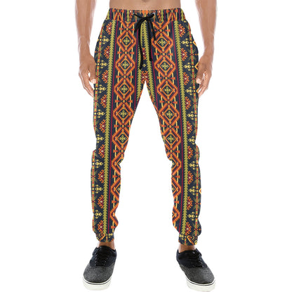 Kente Classic Design African Print Men's Sweatpants