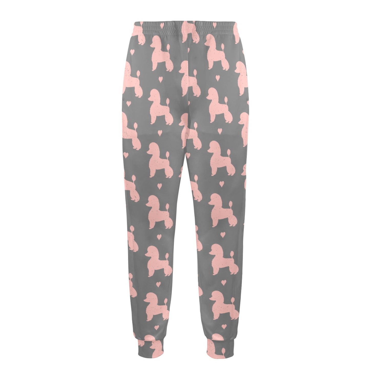 Poodle Pattern Print Design A02 Men's Casual Track Pants