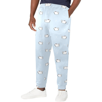 Samoyeds Print Design LKS302 Men's Casual Track Pants