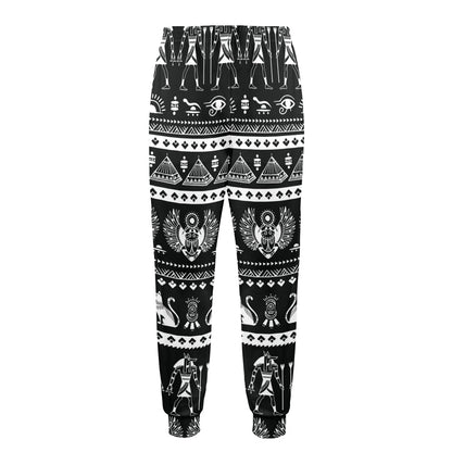 egyptian Design Print Pattern JJ0176 Men's Casual Track Pants