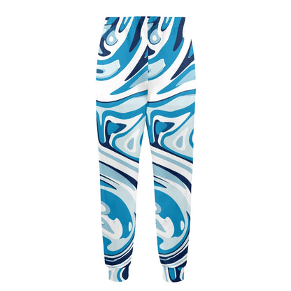 Liquid Pattern Print Design 05 Men's Casual Track Pants